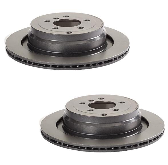 Brembo Brake Pads and Rotors Kit - Front and Rear (360mm/354mm) (Low-Met)